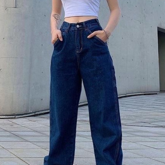 Vintage Denim - Vintage High Waisted Jeans